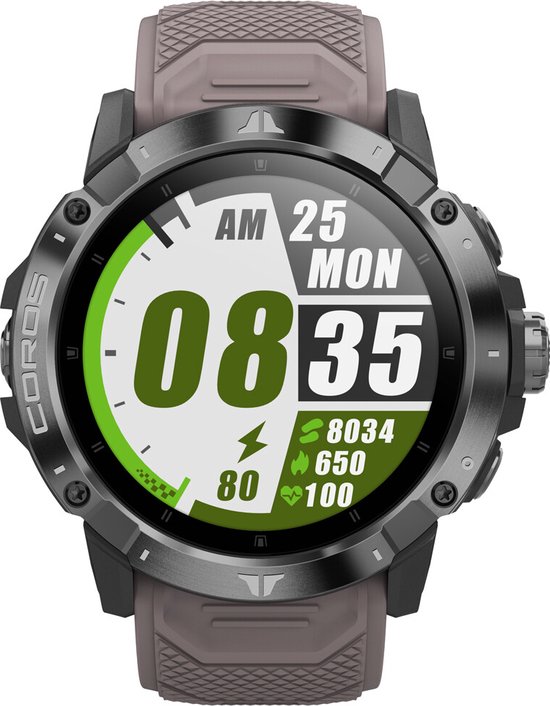 Coros Vertix 2 Zwart - Premium GPS Adventure Watch hardloophorloge / multifunctioneel sporthorloge