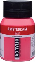 Peinture acrylique Amsterdam Standard 500ml 348 Permanent rouge Violet