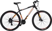 Rucanor Lux - Mountainbike - 24 versnellingen - 29 Inch - Zwart/Oranje