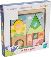 Le Toy Van Houten speelgoed Petilou Blokkenpuzzel - Hout