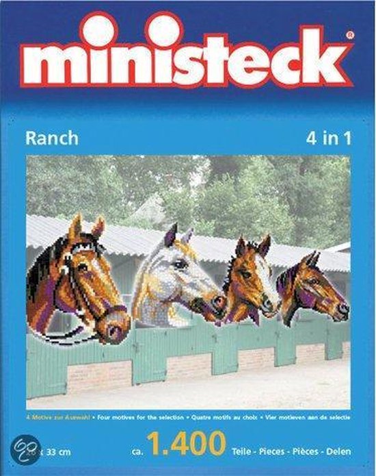 Ministeck Paardenhoofden 4-in-1 | bol.com