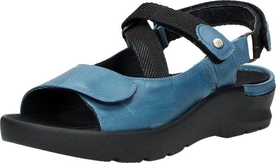 Wolky 0392715-820 Sandalen Blauw