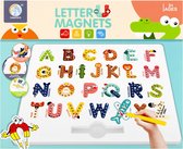 Mega Creative - Educatief bord, magnetische letters/dieren, educatief speelgoed, voor vanaf 3 jaar