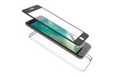 AVANCA Gebogen Beschermglas met achterkant iPhone 6 Zwart- Screen Protector - Tempered Glass - Gehard Glas - Curved Glass - Protectie glas