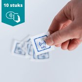 NTAG213 - Vierkant - NFC Stickers - NFC Tags - 10 stuks