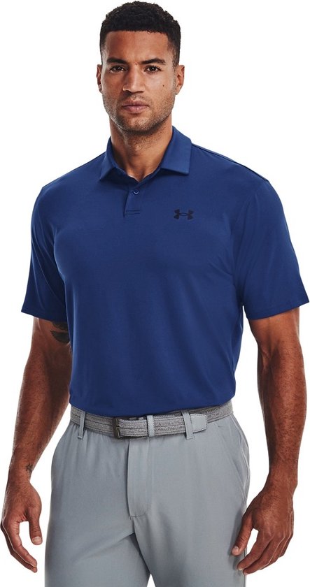 UA T2G Polo-Blue Mirage / / Midnight Navy