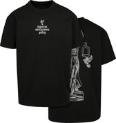 OVERSIZED! Heren - Mannen - Dikke stof - Dikke kwaliteit - Menswear - Modern - Streetwear - Urban - Casual - Justice - Judgement T-Shirt zwart
