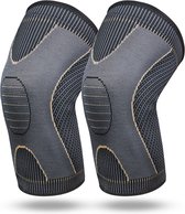 U Fit One 2 Stuks Knie Brace - Knee Sleeves - Kniebeschermers - Knieband - Knee Support & Bandage - Sportbrace - Maat XL