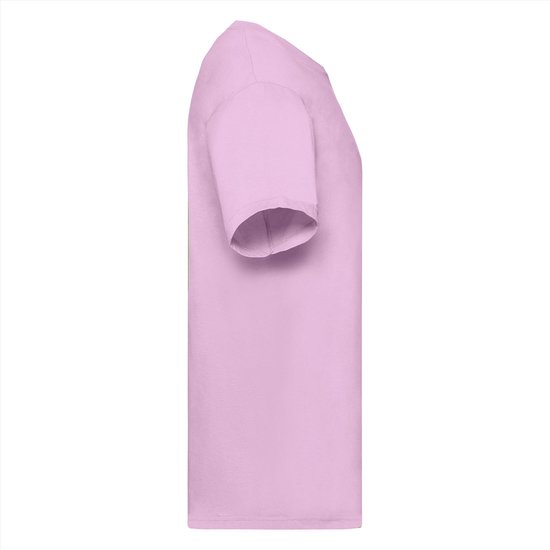 Valueweight T-Shirt – Farbe Light Pink, Größe XL, Aus Baumwolle/Lycra Mit Rundhalsausschnitt