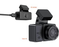 Vantrue E2 Dual 2K QuadHD Wifi GPS dashcam voor auto