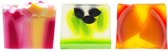 Sliced Soap - Set van 3 Stukken Zeep - Bomb Cosmetics - Swizzle/Olive/Mandarin