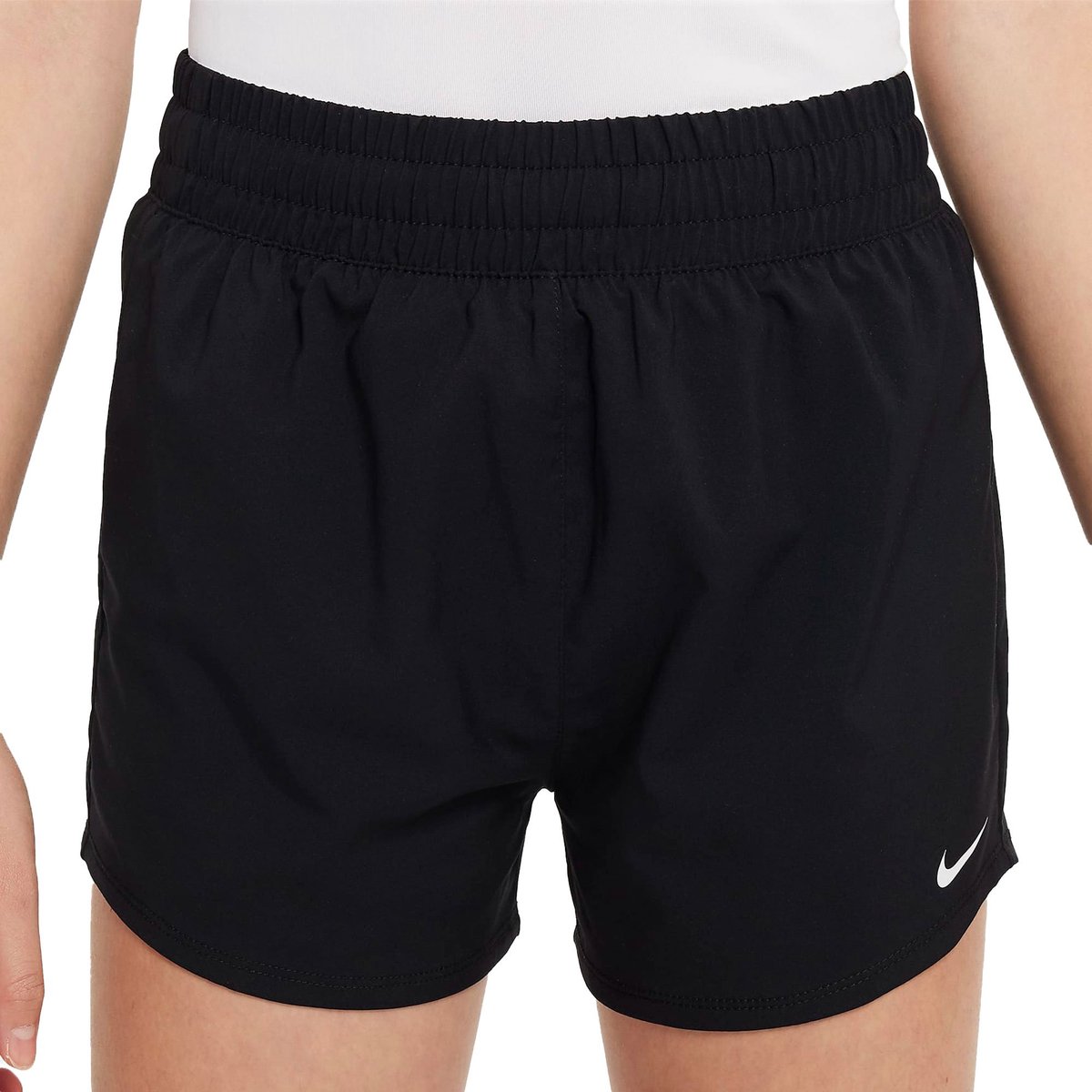Nike One Woven Sportbroek Meisjes Zwart