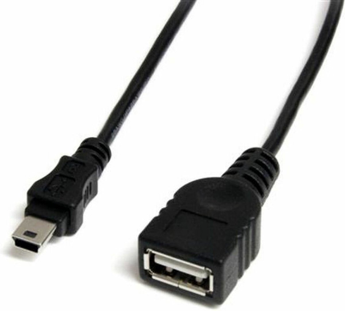 Câble USB 2.0 A vers USB B Coudé à Gauche Mâle / Mâle pour