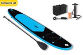 Ultiem Opblaasbaar Stand Up Paddle Board (SUP-board) Wendbaar Robuust en Geschikt tot 80 kg