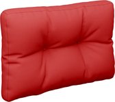vidaXL-Palletkussen-50x40x12-cm-stof-rood