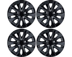 Wieldoppen STORMY-BK 15 inch glanzend zwart. Set a 4 stuks (CONTROLEER UW BANDENMAAT en lees a.u.b. de onderstaande, uitgebreide tekst!)