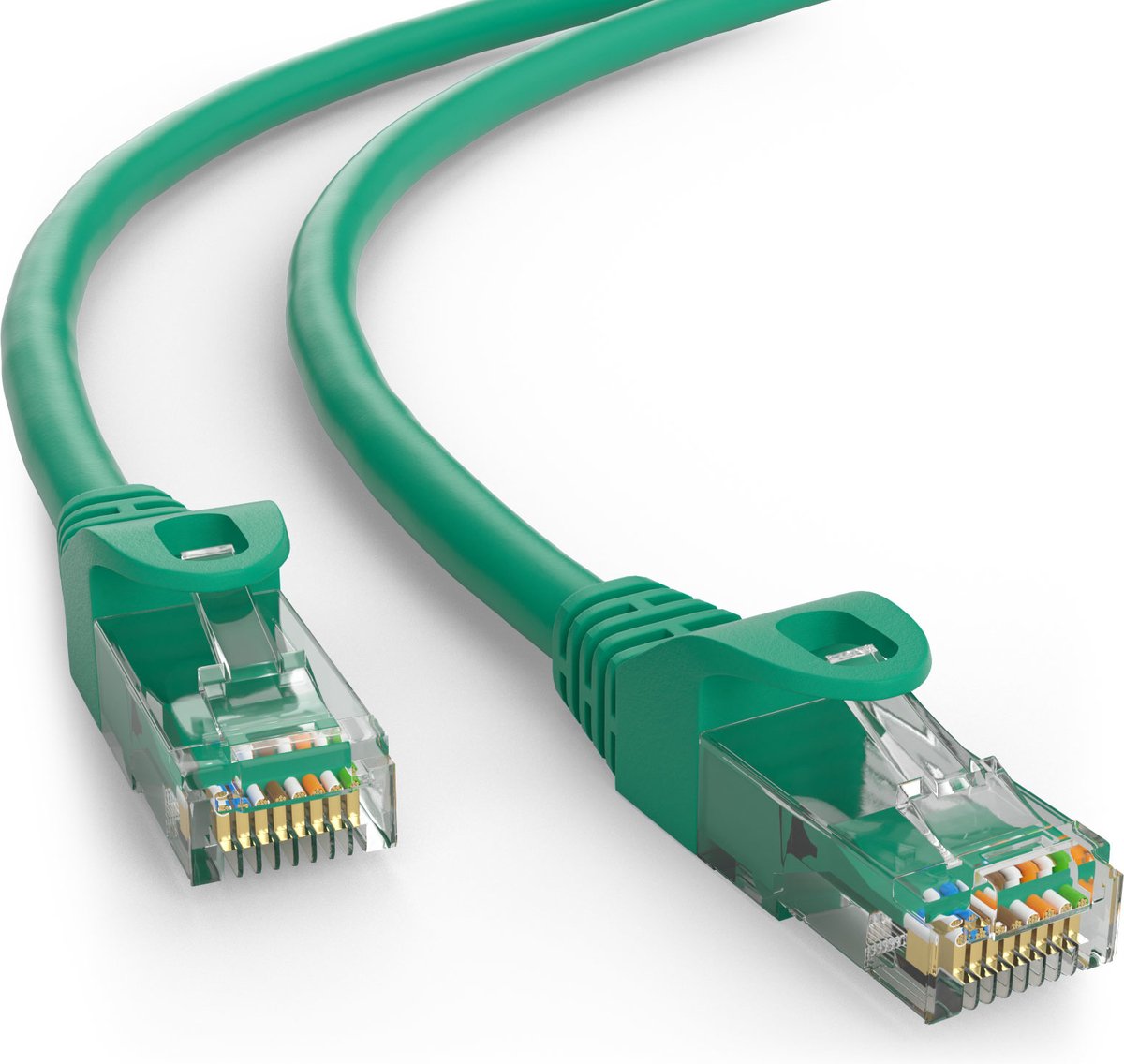 UTP CAT.5 NETWERK KABEL - Type: UTP CAT.5 Netwerkkabel,(patch kabel), Lengte: 5 Meter, Kleur: Geel