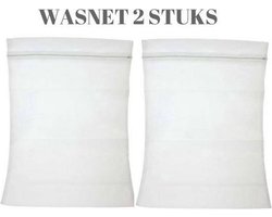 *** 2 Grote Waszakken - 50 x 40 cm - Met Rits - Ideaal voor Lingerie en Delicate Kledingstukken - van Heble® ***