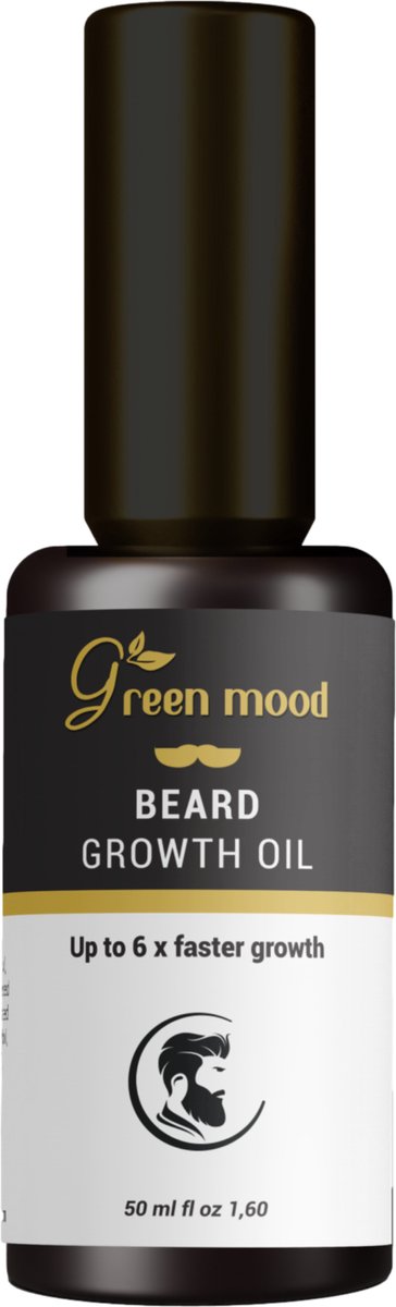 Green mood - Baardgroei Serum - Haaruitval - Baardgroei Olie - 50 ml - Uit Marrakesh - Alternatief Minoxidil - Haarserum - Baardgrei Kit - Baardgroei Stimuleren - Baardgroei Set - Baard Serum - Beard Growth - Baardgroei Middel