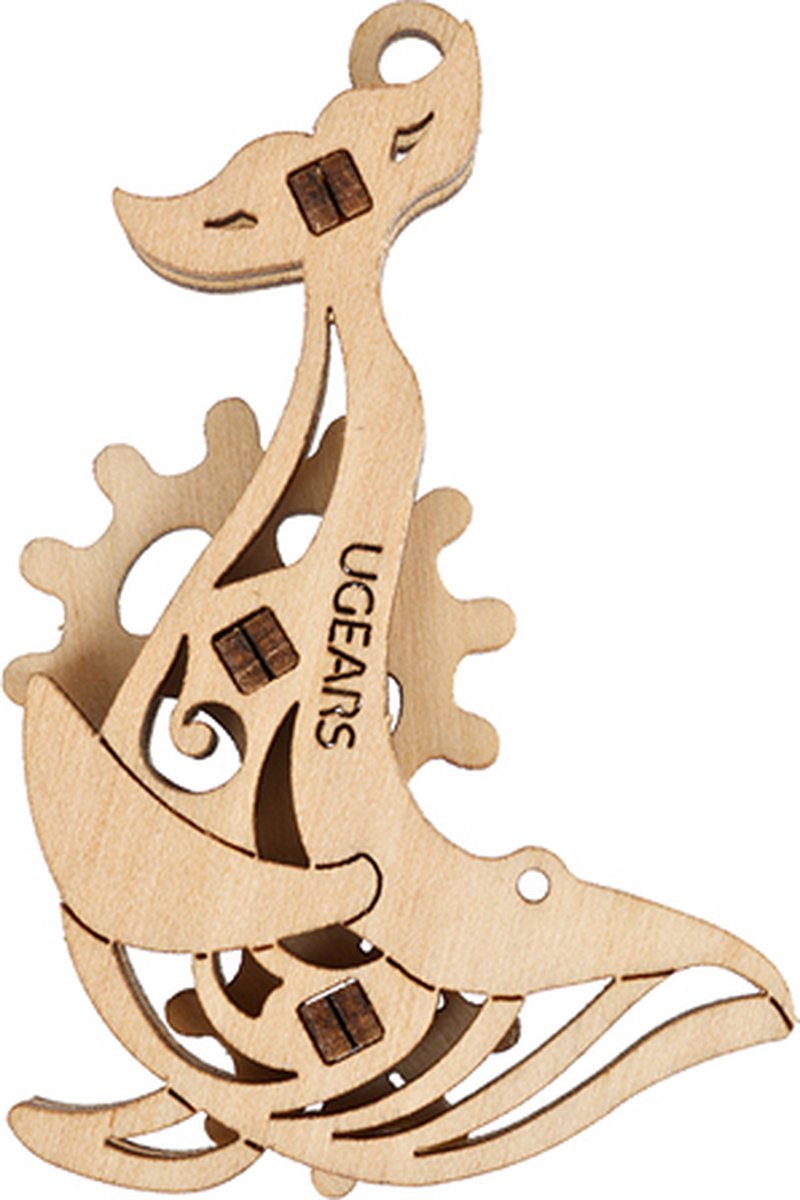 UGEARS 3D Modelbouw - U-Fidget - Pacific Ocean - Mechanisch Bouwpakket Hout - Educatief Speelgoed — afbeelding 11
