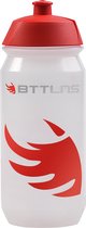 BTTLNS Bidon - Bidon 500 ml - Lekvrij - Moeiteloos schoonmaken - Universele pasvorm - Gemakkelijk in gebruik - koude- en koolzuurhoudende dranken - Panta 1.0 - Transparant