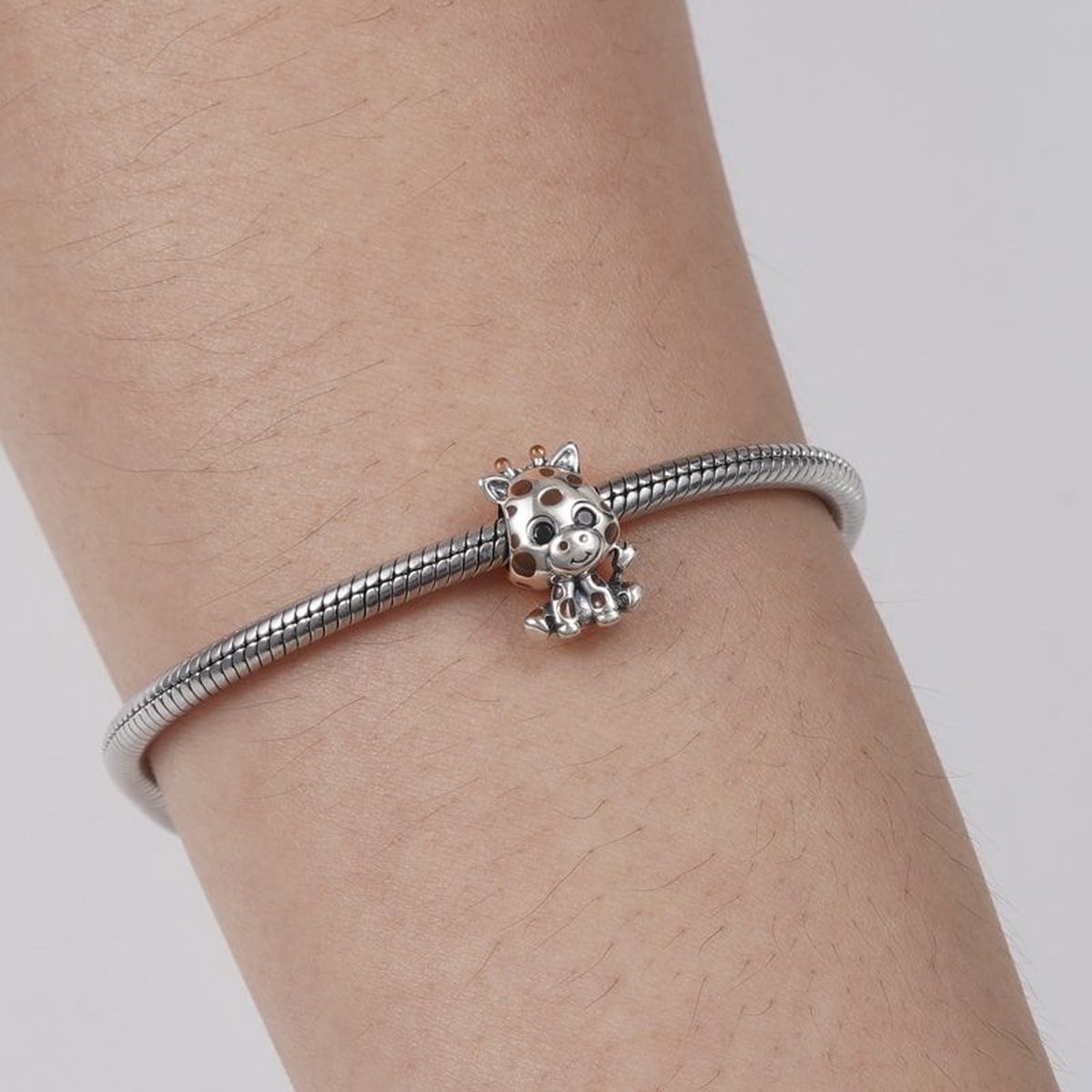 Fler®, Charme pour Bracelet Pandora, Fille, Garçon et Coeur - Love  Forever - Charm