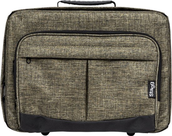 Stagg Bb klarinet soft case/koffer (Groen)