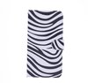 Bookcase Geschikt voor: iPhone 14 Zebra - portemonnee hoesje - ZT Accessoires