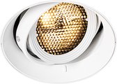 QAZQA oneon - Spot encastrable moderne - 1 lumière - L 19,4 cm - Wit - Salon | Chambre à coucher | Cuisine
