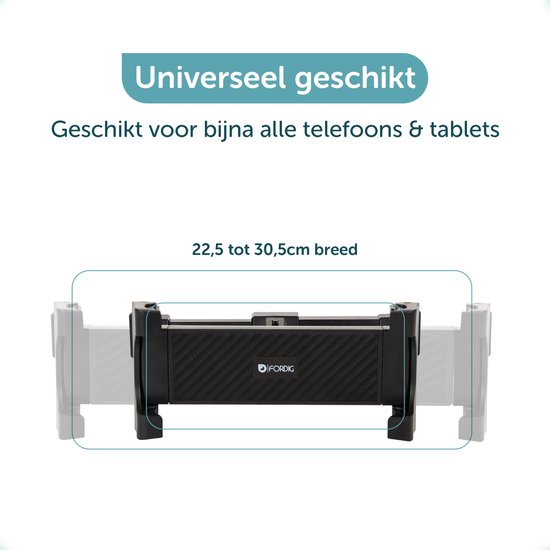 Tablet Stand/houder met 360° iPad Statief Mount lange arm - De Wit Computers