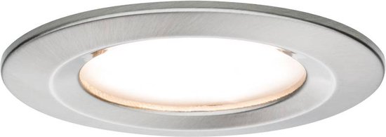 Inbouwlamp voor badkamer Paulmann Nova 93493 LED N/A Vermogen: 6 W Warmwit N/A