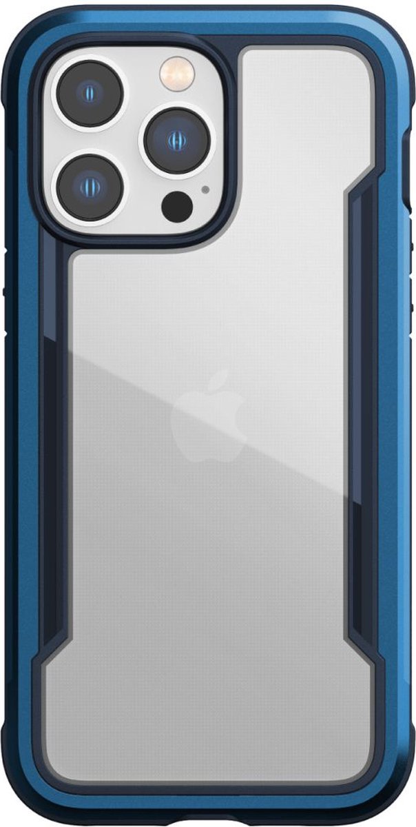 Raptic Shield iPhone 14 Pro Max Hoesje Militair Getest Blauw