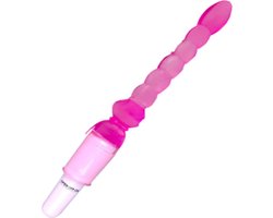 Erodit® Flirting Anaal Vibrator- vibrerende kralen buttplug -G-Spot -Prostaat- Anaal dildo- Roze- zonder batterij - Seksspeeltjes- sex toys- sex speeltjes- Erotiek voor mannen- Erotiek voor vrouwen