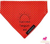 LanaBandana Dogwear | Slide-Over bandana | Hondenbandana | Zomer | Sun's Out, Tongues Out | Orange | Maat S