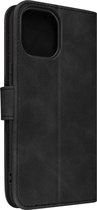 Folio-hoes geschikt voor iPhone 13 Pro Forcell Tender Book Zwart