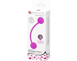Pretty Love - Kegel Ball III - Vaginale bekkenbodem training Balletjes Met Metalen kogels - Roze