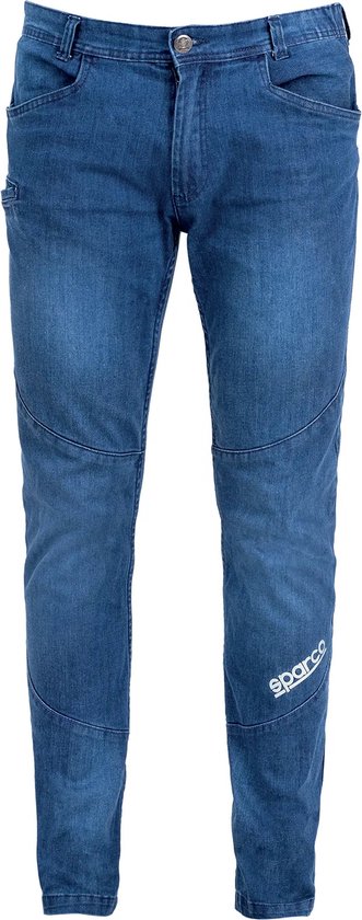 Sparco DENVER Jeans - Stonewashed - Denim Blauw - Maat XXXL