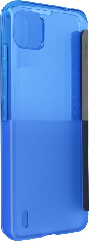 Flip Case Officiële Wiko Y62 en Y62 Plus Soft Game Changer - Donkerblauw