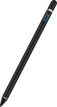 Stylus Pen Voor Smartphones En Tablets Oplaadbare Active Touch Pen Pencil Universeel - Zwart