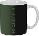 Mok BlackFit8 Gradient Keramisch Zwart Militair groen (350 ml)