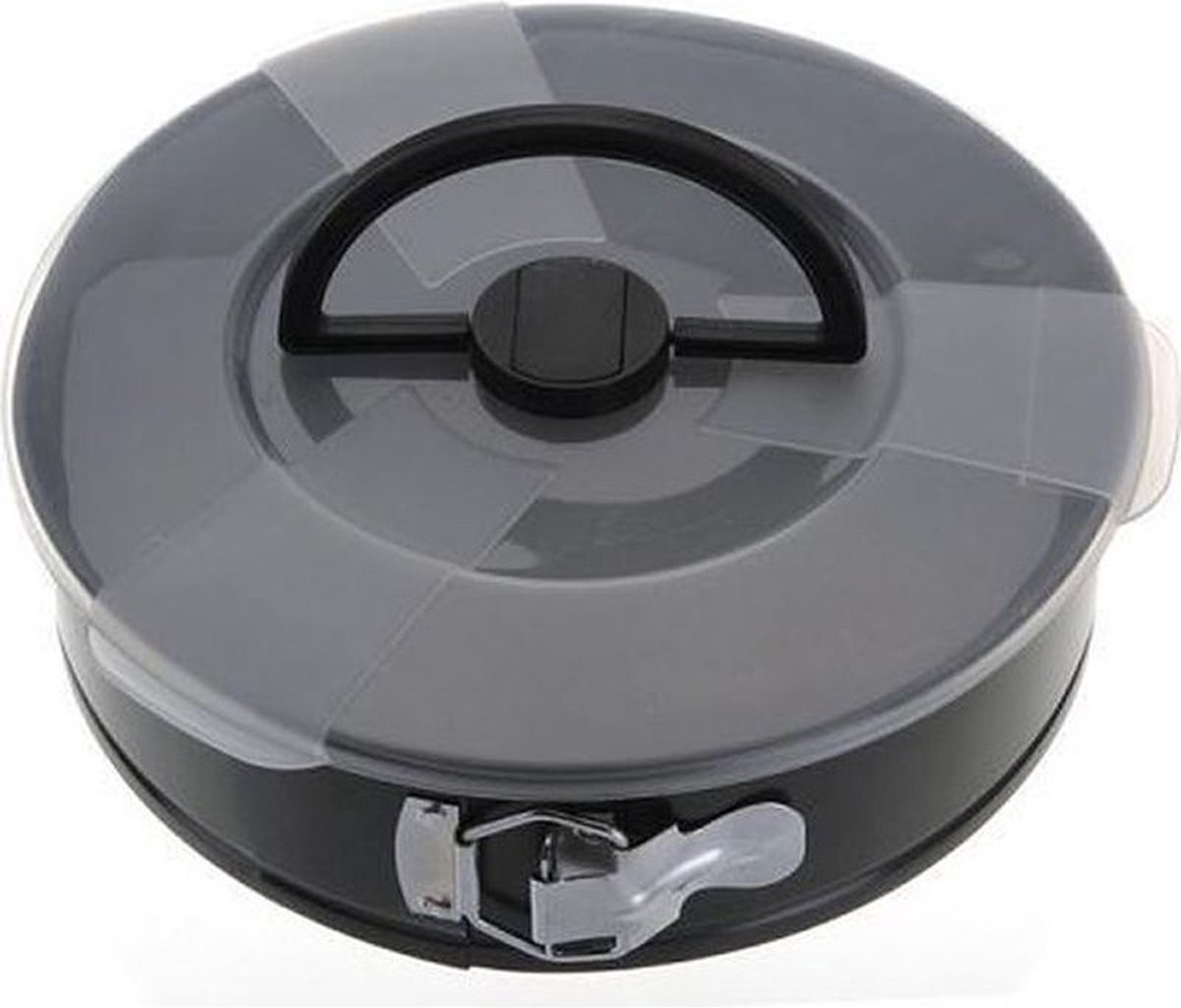 DECOCINO Springvorm 18 cm - met porseleinen bodem - hoogwaardige bakvorm met anti-aanbaklaag, voor het bakken van taarten, taarten enz. - vaatwasmachinebestendig