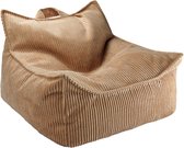 Wigiwama Corduroy Beanbag Chair / Zitzak - 80x70x50cm - Toffee