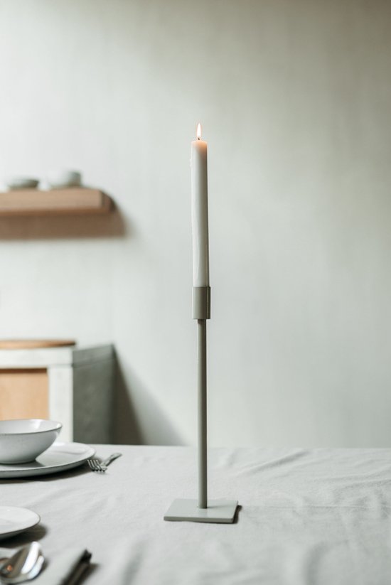Bougeoir Leeff Cleo gris S - Leeff®