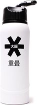 Osaka Kuro Bidon - Witte aluminium bidon met drinktuit - 500 ml roestvrij modern