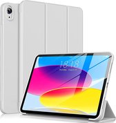 Apple iPad 2022 (10,9 pouces 10e génération - 10e génération) Housse Grijs - Étui pour tablette à trois volets - Smart Cover