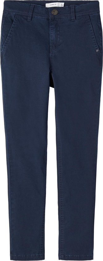 Name it broek jongens - donkerblauw - NKMryan - maat 140