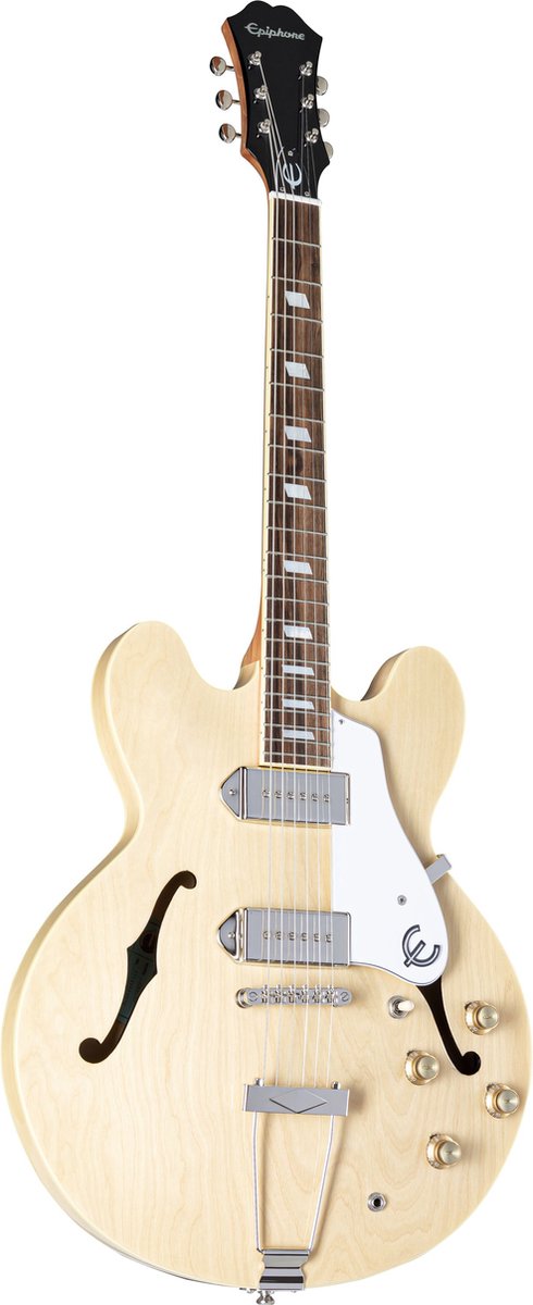 Epiphone Casino Natural - Semi-akoestische gitaar