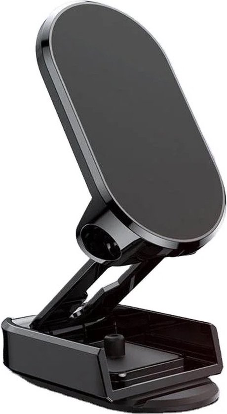 Foto: Magnetische verstelbare telefoonhouder 360 draaibaar black gsm houder accesoires autohouder telefoon off road en drempel proof dashboard magneet telefoonhouder verstelbaar 2x magneet plaatje vooruit bureau universeel