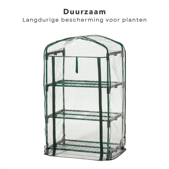 Mini Kas Buiten/Binnen: Vorstbescherming Planten en Groenten Mini Kas Buiten/Binnen: Vorstbescherming Planten en Groenten