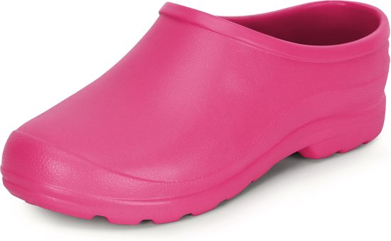 Ladeheid Unisex Clogs Tuinklompen - Tuinschoenen - Lichte - Dames - Heren - Roze 6108 - 43 - LA-DW-Xclap